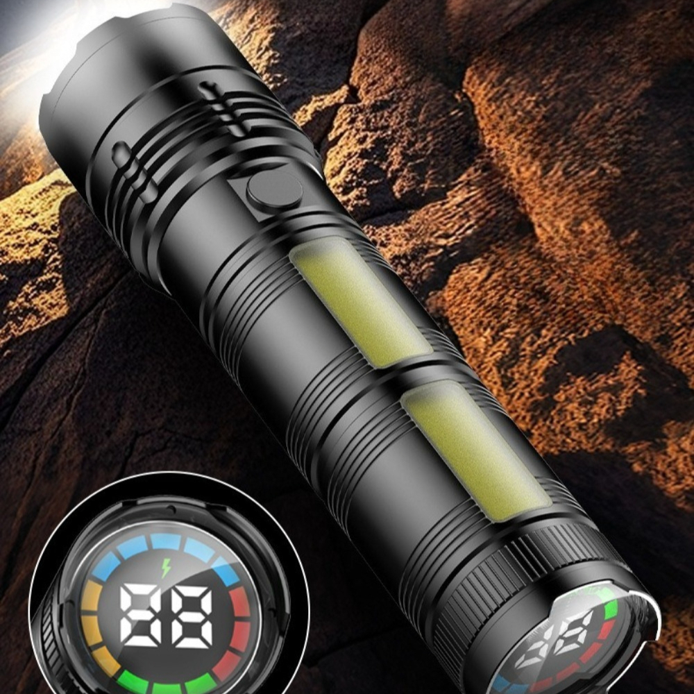 Fishing Light - Strong Light LED Flashlight COB Side