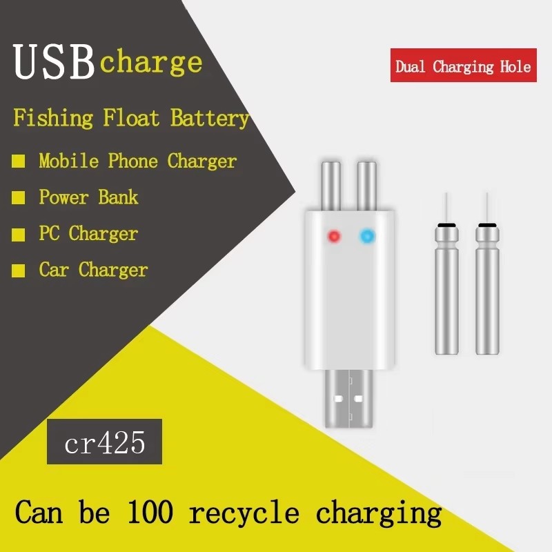 Rechargeable CR425 CR322 Batte - Fish Finder Charger recensie en prijs