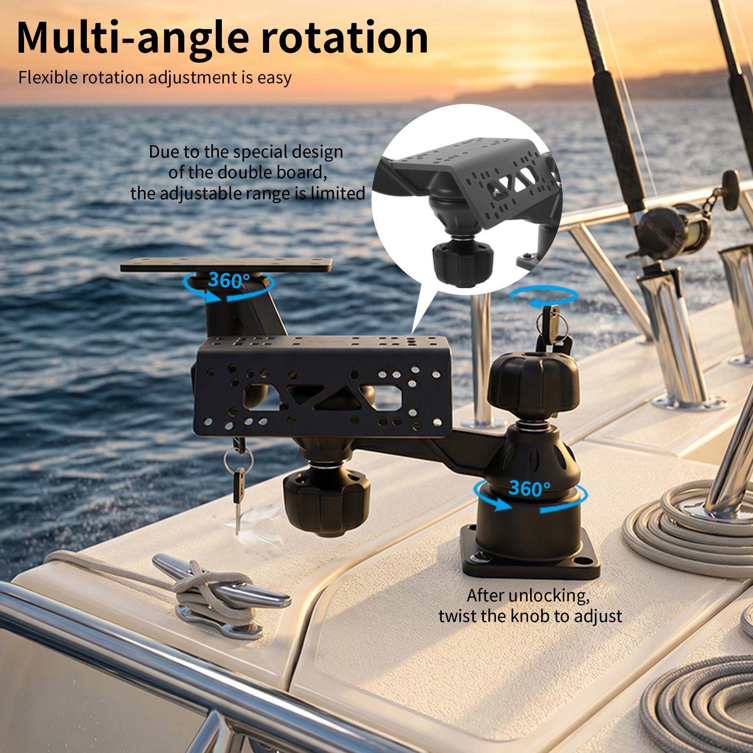 VINmounts 3-Display Fish Finde - Fish Finder Mount recensie en prijs
