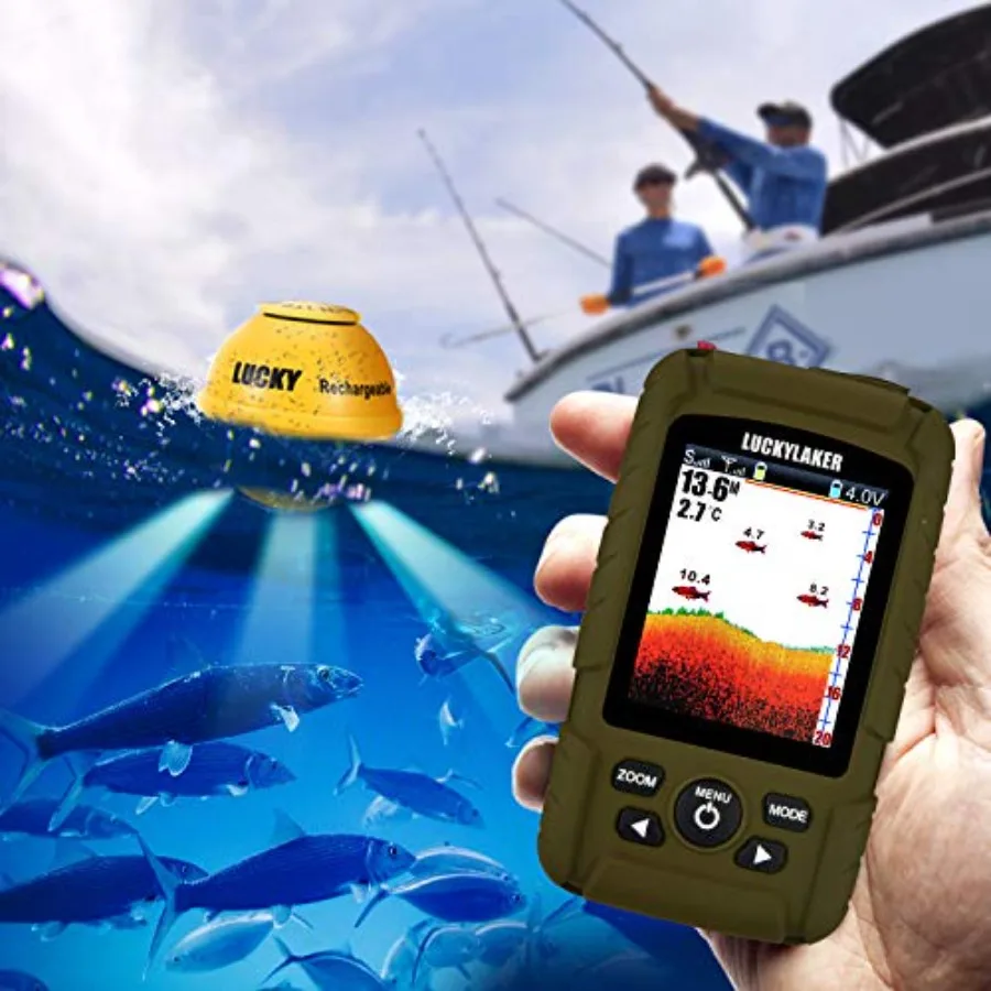 Ice fishing, sea fishing, kaya - Fish Finder Portable recensie en prijs