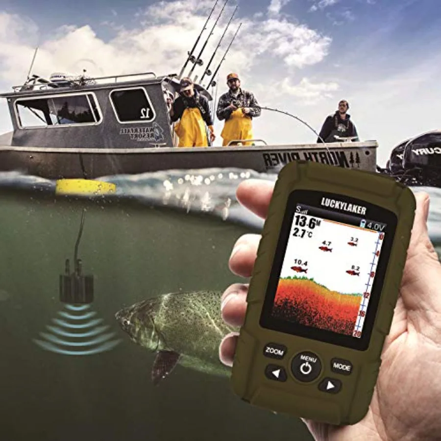 Ice fishing, sea fishing, kaya - Fish Finder Portable recensie en prijs