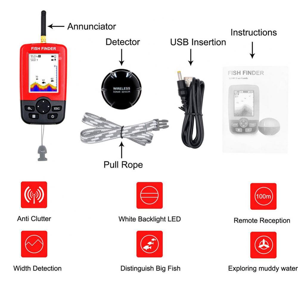 Lake Sea Fishing Smart Portabl - Fish Finder Portable recensie en prijs