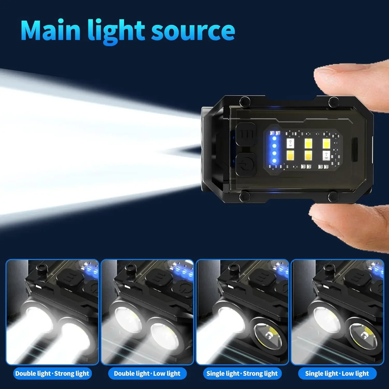 Clip-On Flashlight Rechargeabl - Fishing Light recensie en prijs