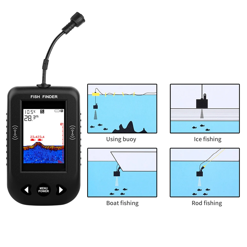 Alarm 100M Portable Sonar Fish - Fish Finder Cable recensie en prijs