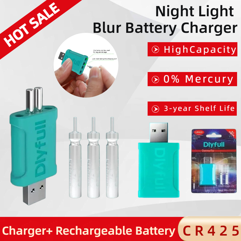 Luminous Float CR425 LIR425 Re - Fish Finder Charger recensie en prijs