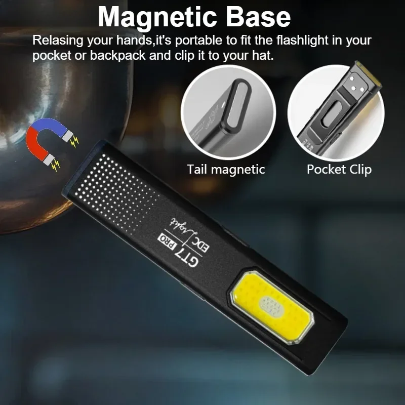 Mini LED Flashlight USB C Rech - Fishing Light recensie en prijs