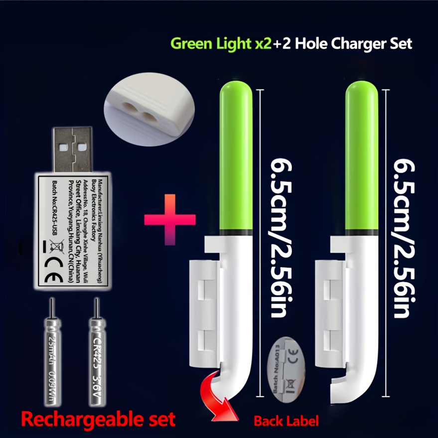 Fishing 5-Piece Set (2 Rod Tip - Fish Finder Charger recensie en prijs