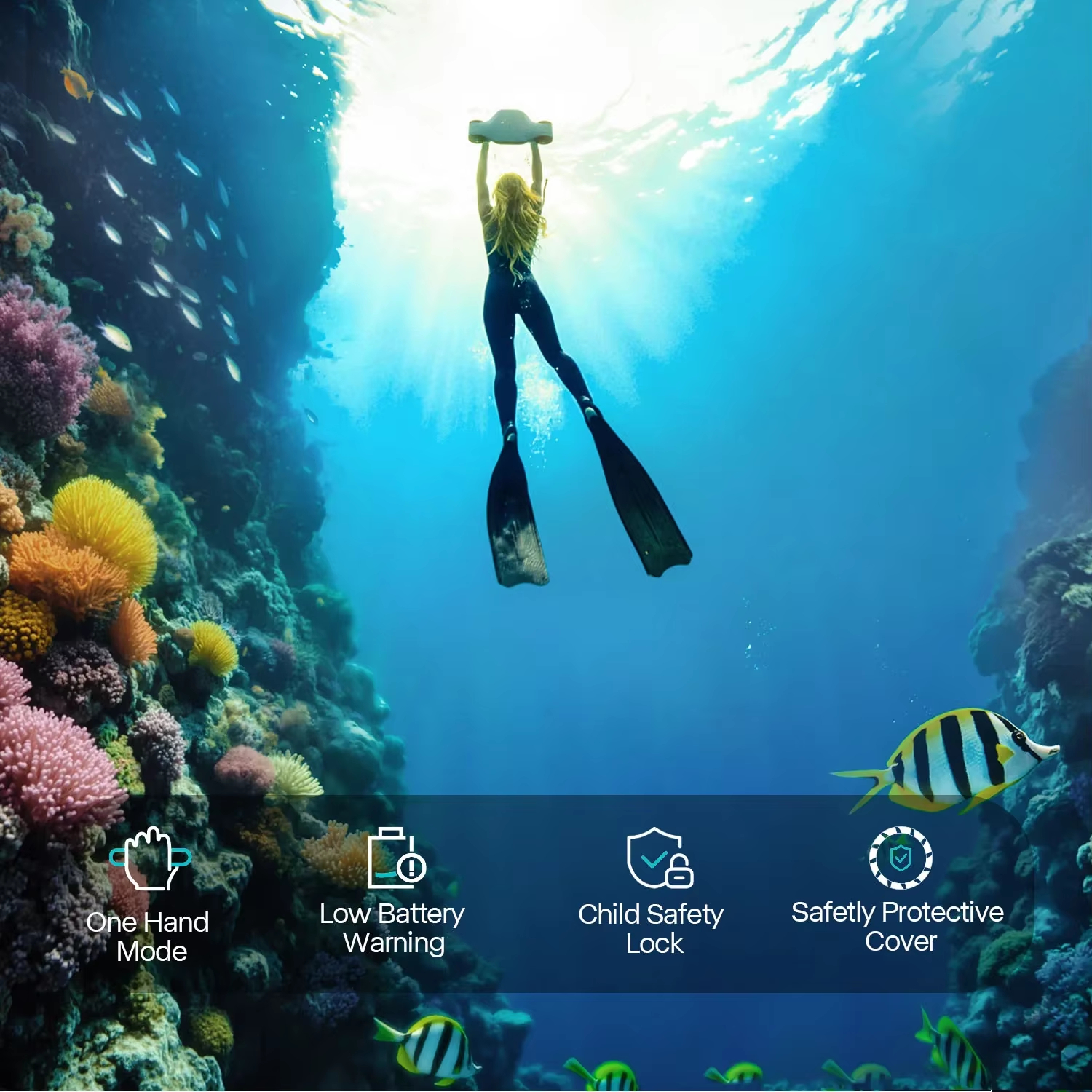 Asiwo MANTA 2 Underwater Scoot - Underwater Camera recensie en prijs