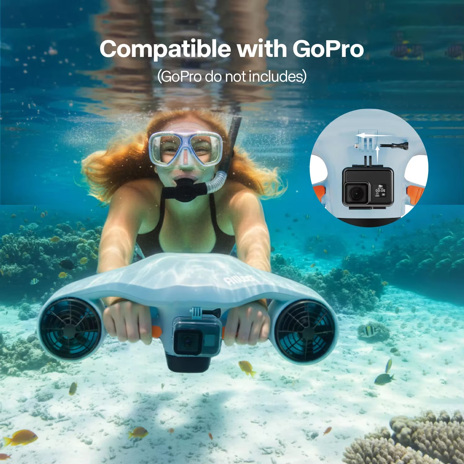 Asiwo MANTA 2 Underwater Scoot - Underwater Camera recensie en prijs