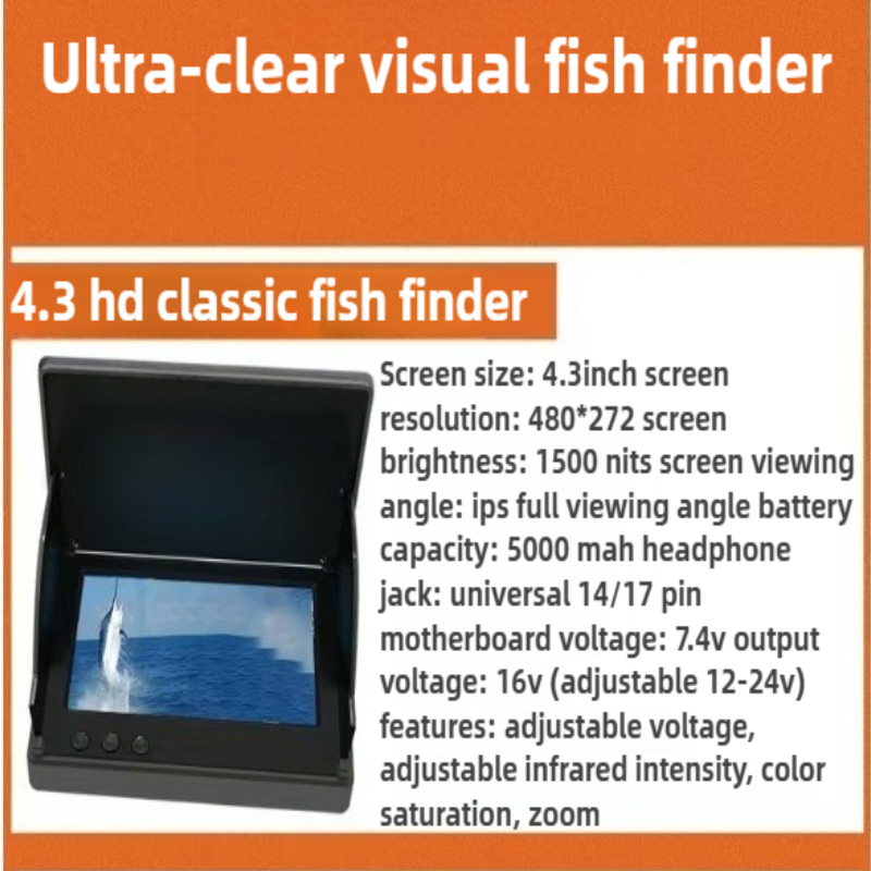 4.3/5 Inch Sunlight Readable I - Fishing Camera recensie en prijs