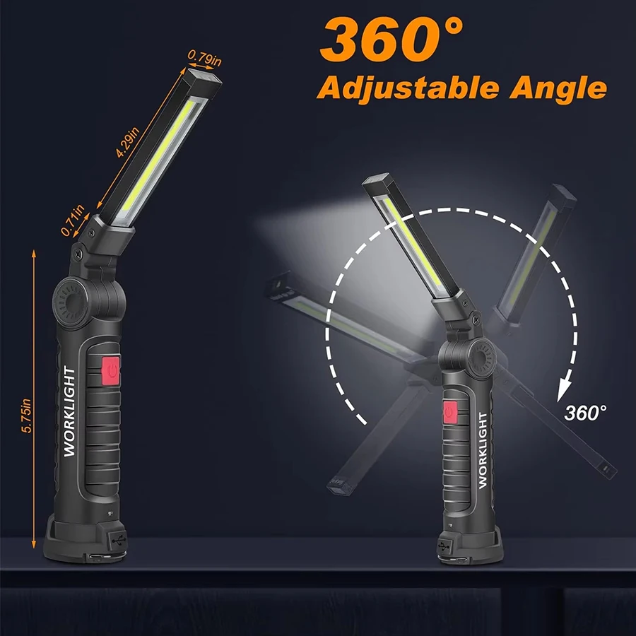 Rechargeable Magnetic Work Lig - Fishing Light recensie en prijs