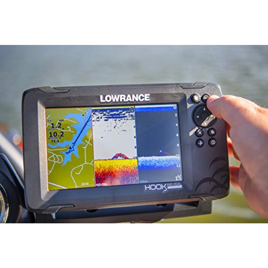 5-inch Fish Finder with SplitS - Fish Finder Transducer recensie en prijs