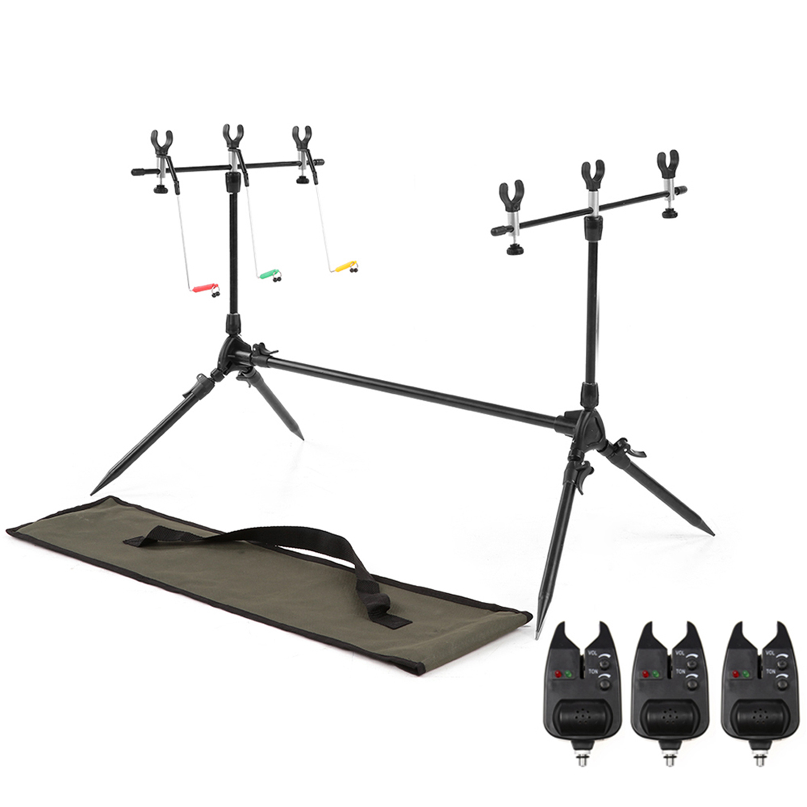 Lixada 3-in-1 Fishing Rod Pod  - Bite Indicator recensie en prijs