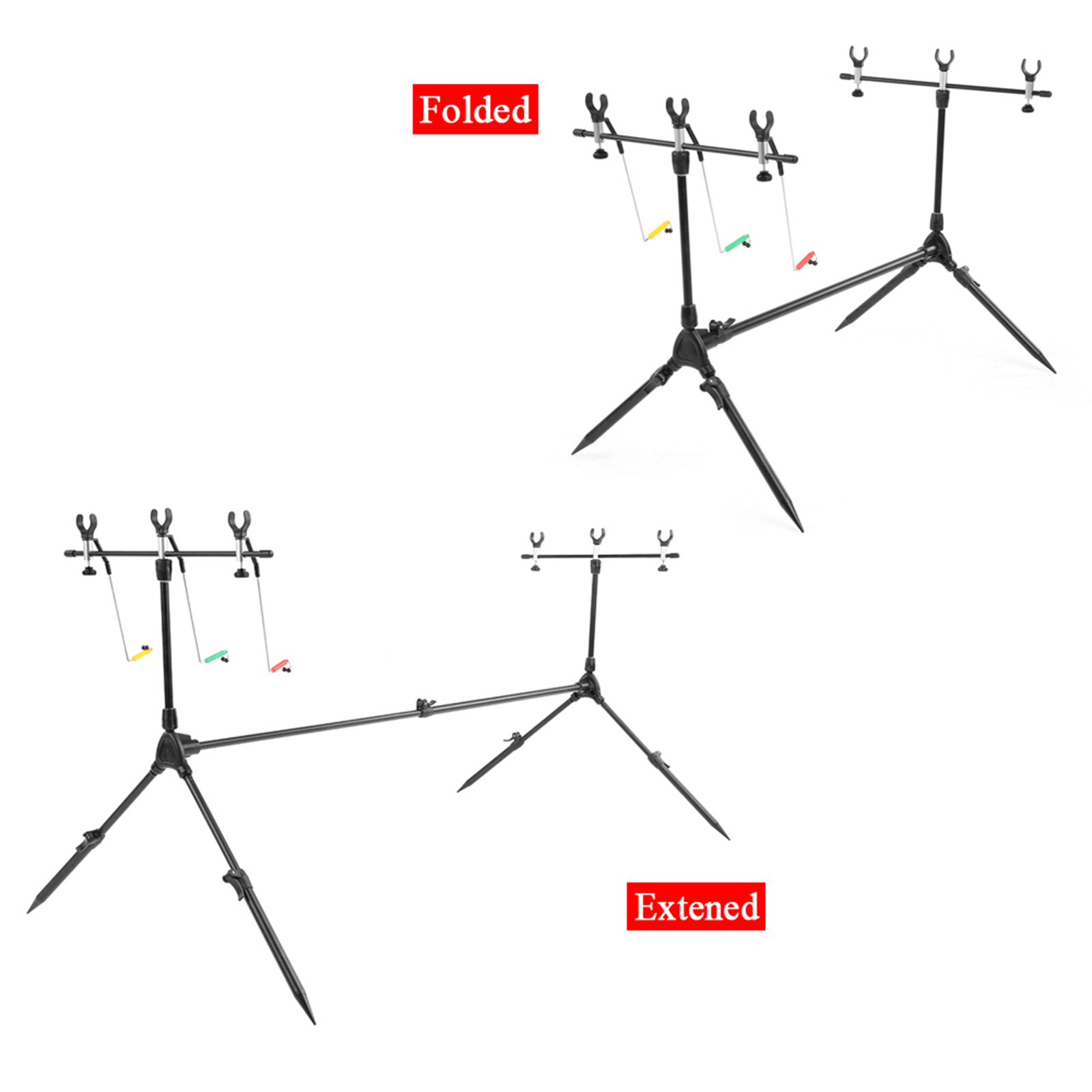Lixada 3-in-1 Fishing Rod Pod  - Bite Indicator recensie en prijs