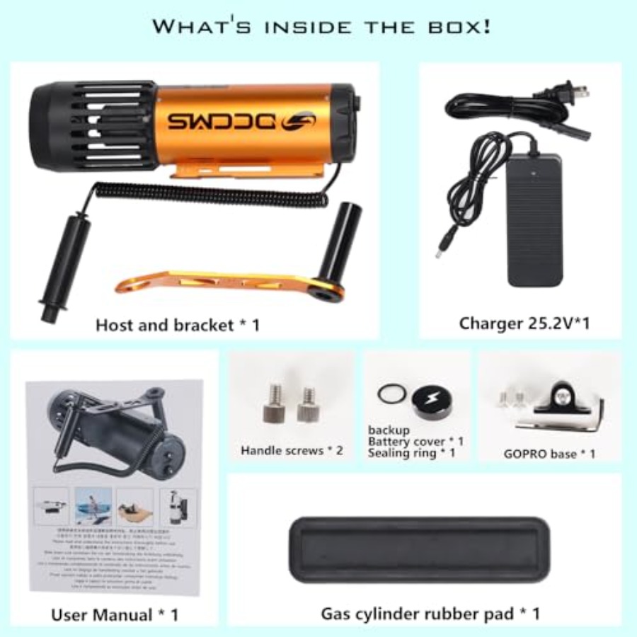Underwater scooter for surfing - Underwater Camera recensie en prijs