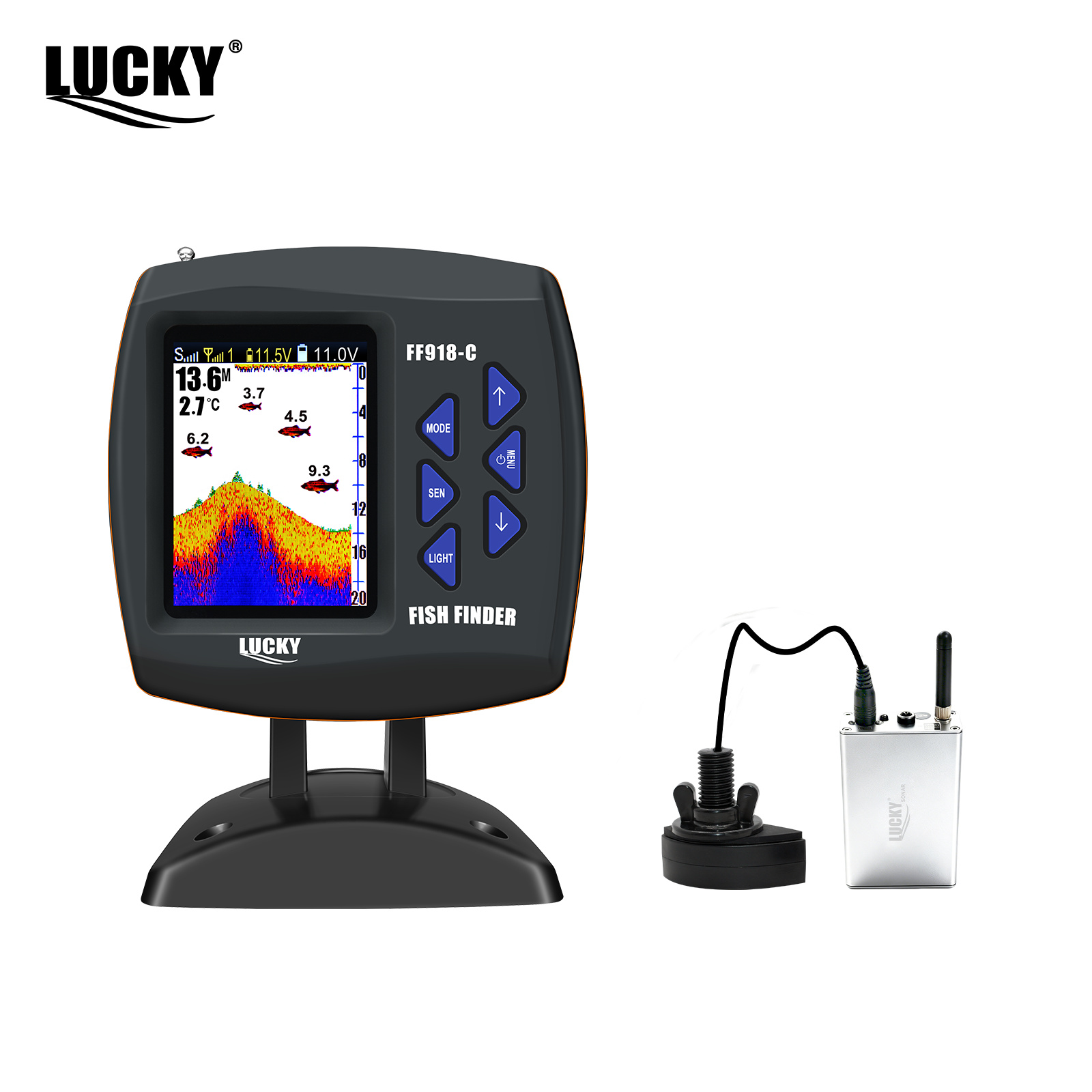 Lucky FF918 Wireless Remote Co - Fish Finder Cable recensie en prijs