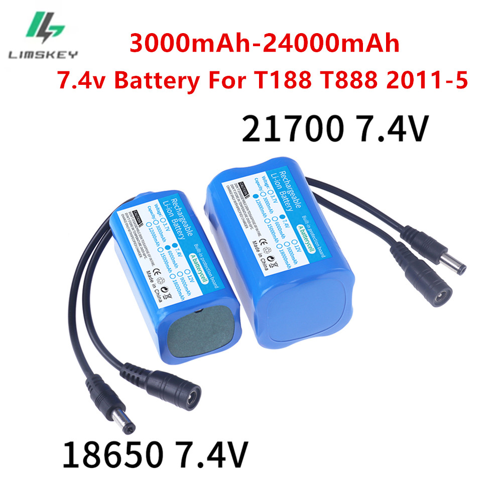 7.4V battery 3000mah/6000mah/9 - Fish Finder Charger recensie en prijs