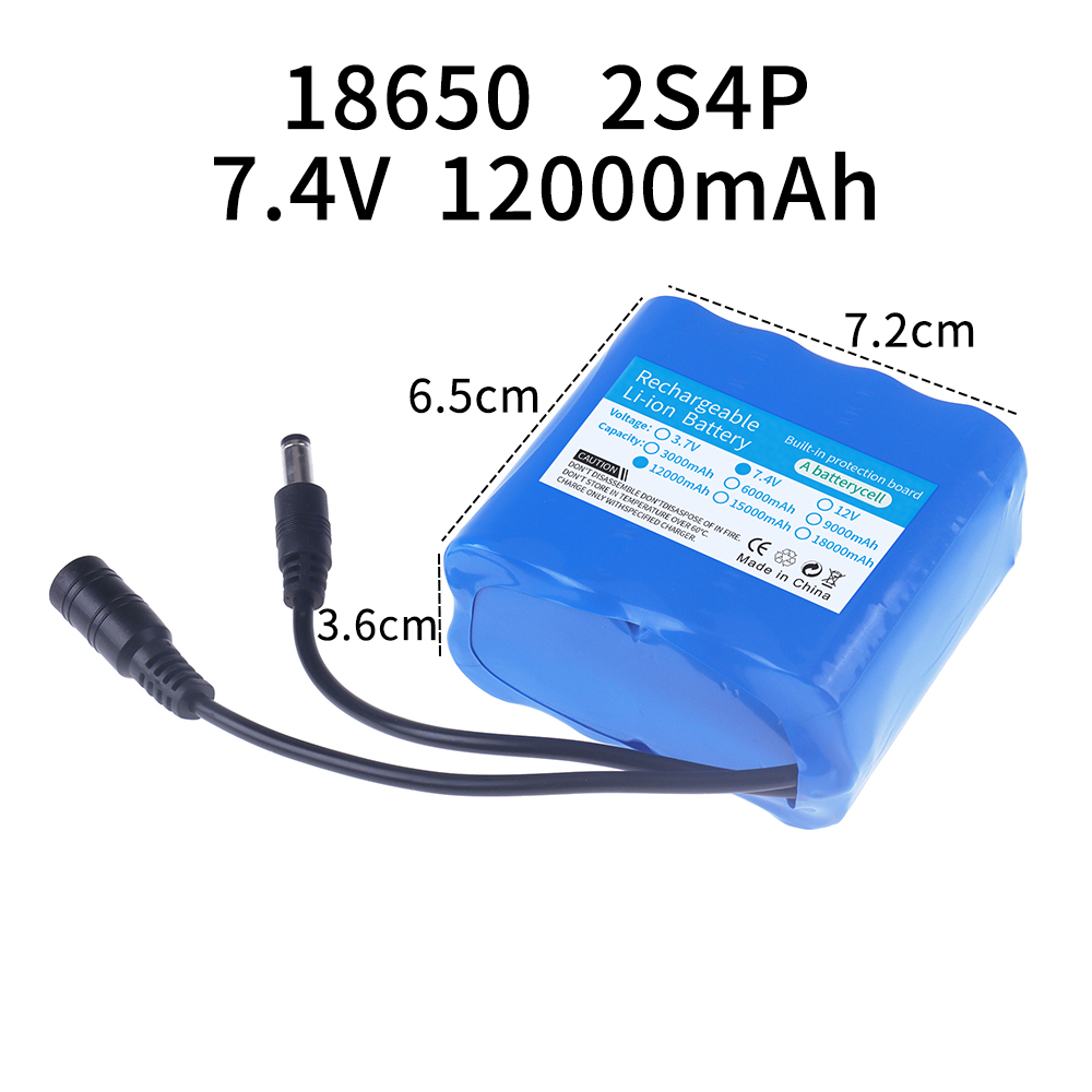 7.4V battery 3000mah/6000mah/9 - Fish Finder Charger recensie en prijs