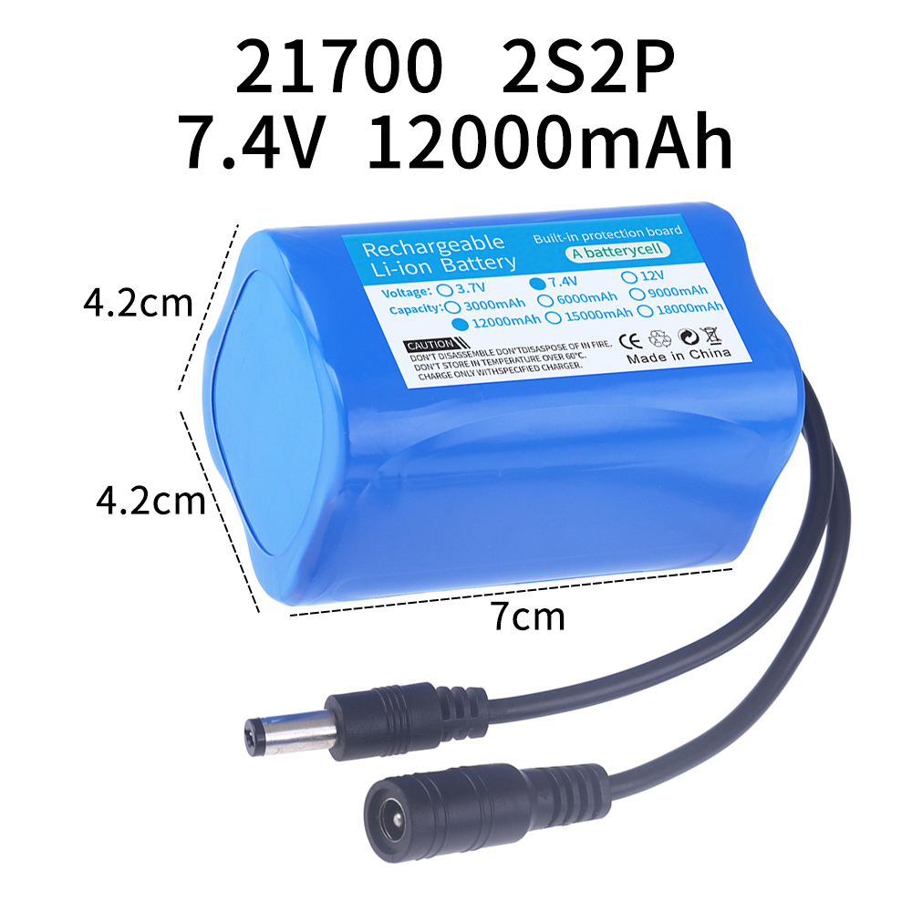 7.4V battery 3000mah/6000mah/9 - Fish Finder Charger recensie en prijs