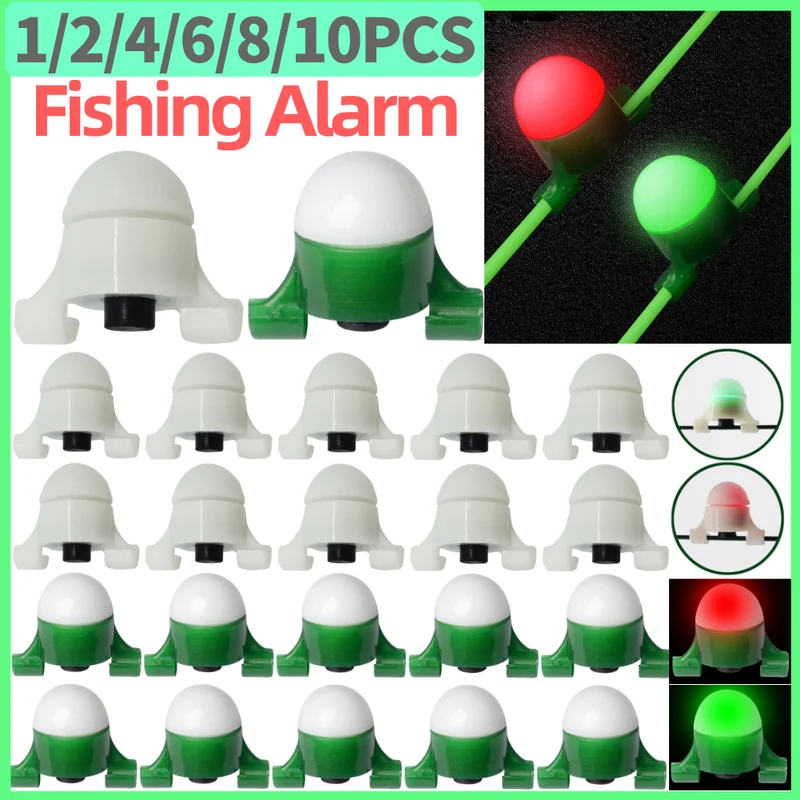 2-8pcs LED Night Fishing Alarm - Bite Alarm recensie en prijs