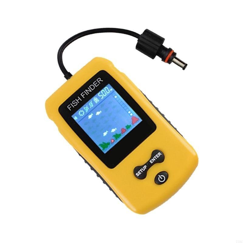 77HC Portable Fish Finders wit - Fish Finder Portable recensie en prijs