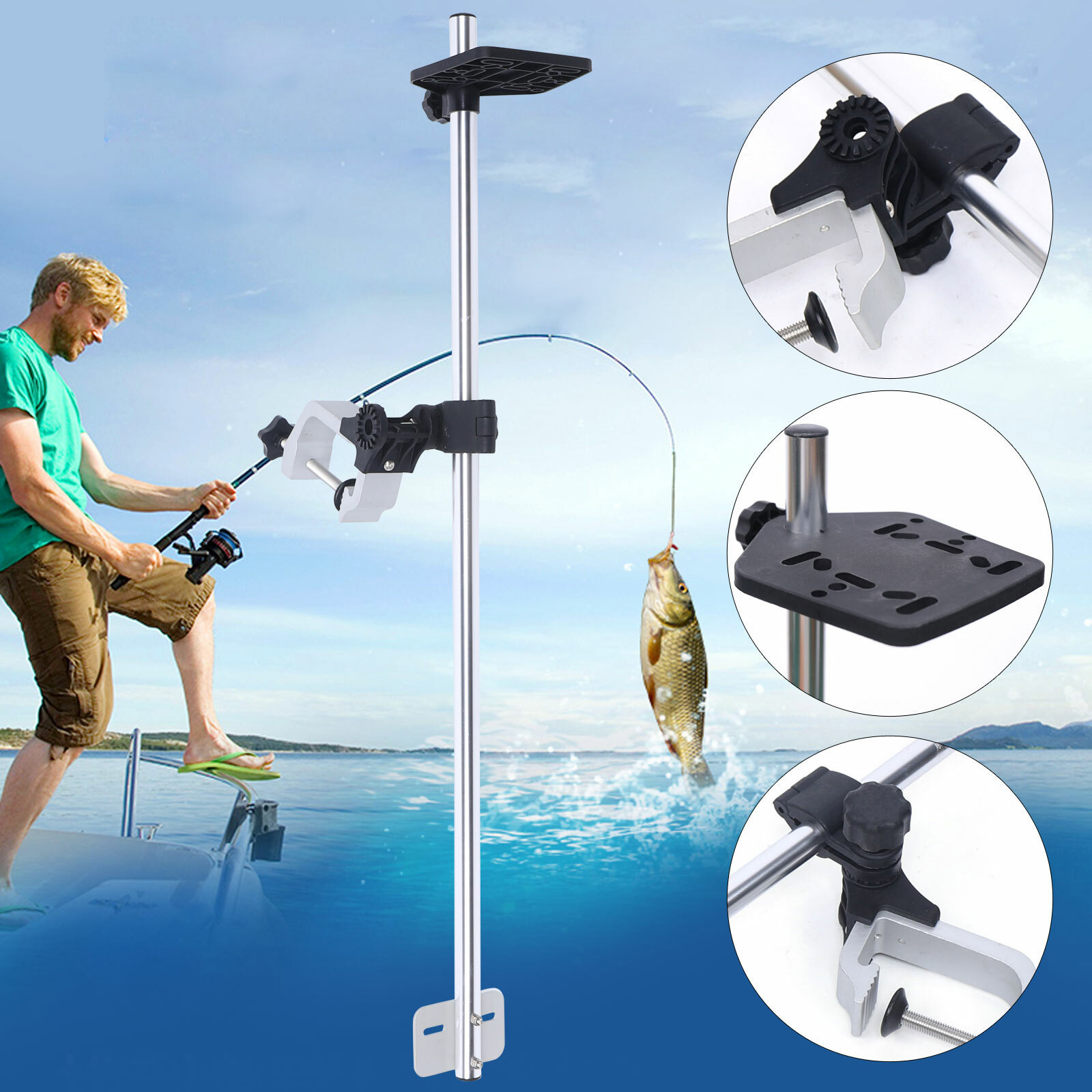 Portable 360° Adjustable Trans - Fish Finder Mount recensie en prijs
