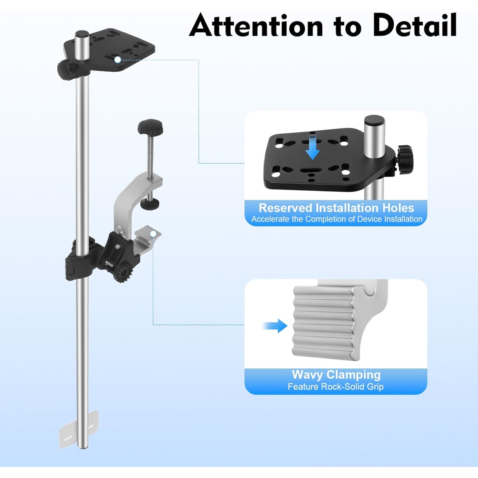 Portable 360° Adjustable Trans - Fish Finder Mount recensie en prijs