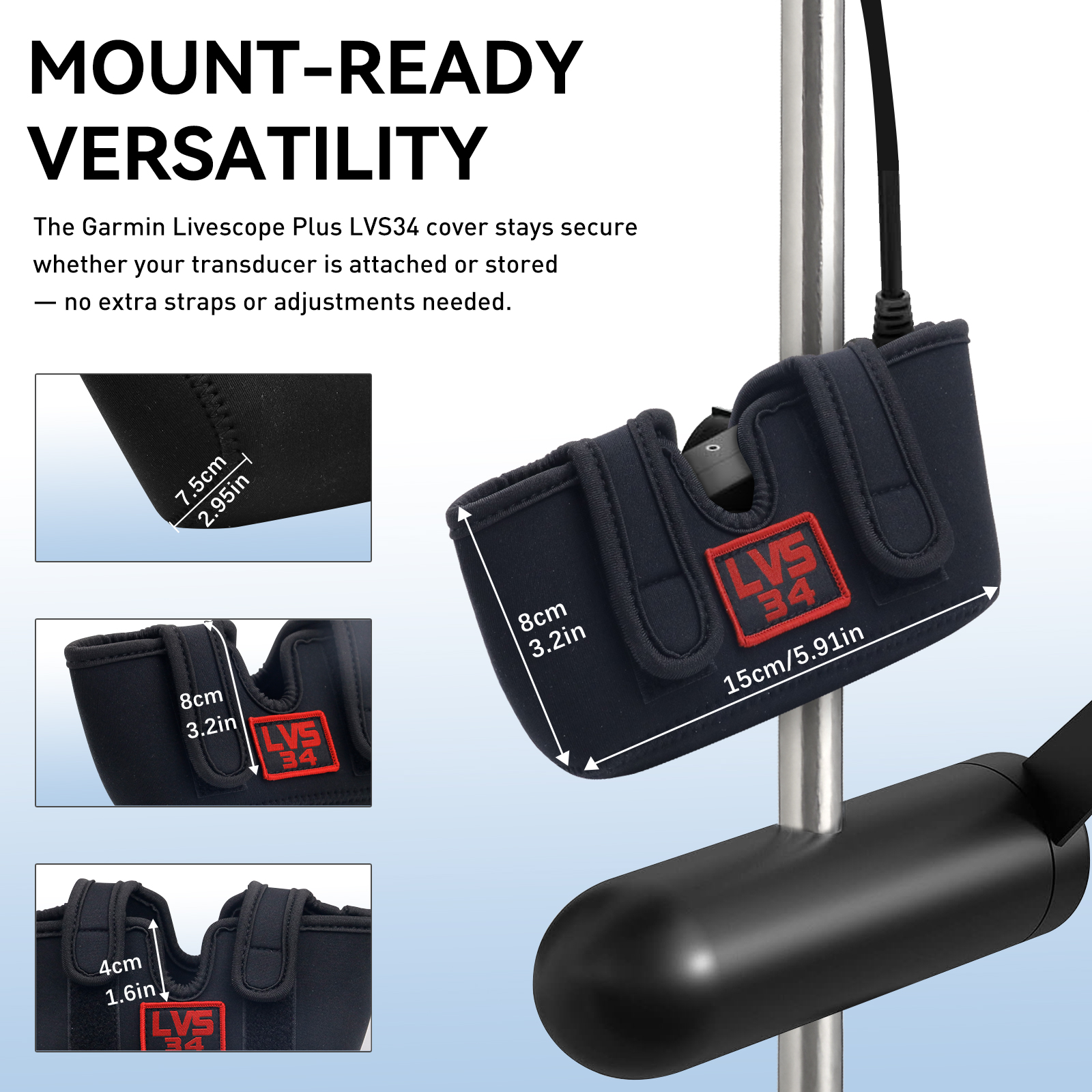 LVS34 Marine Garmin Transducer - Fish Finder Transducer recensie en prijs