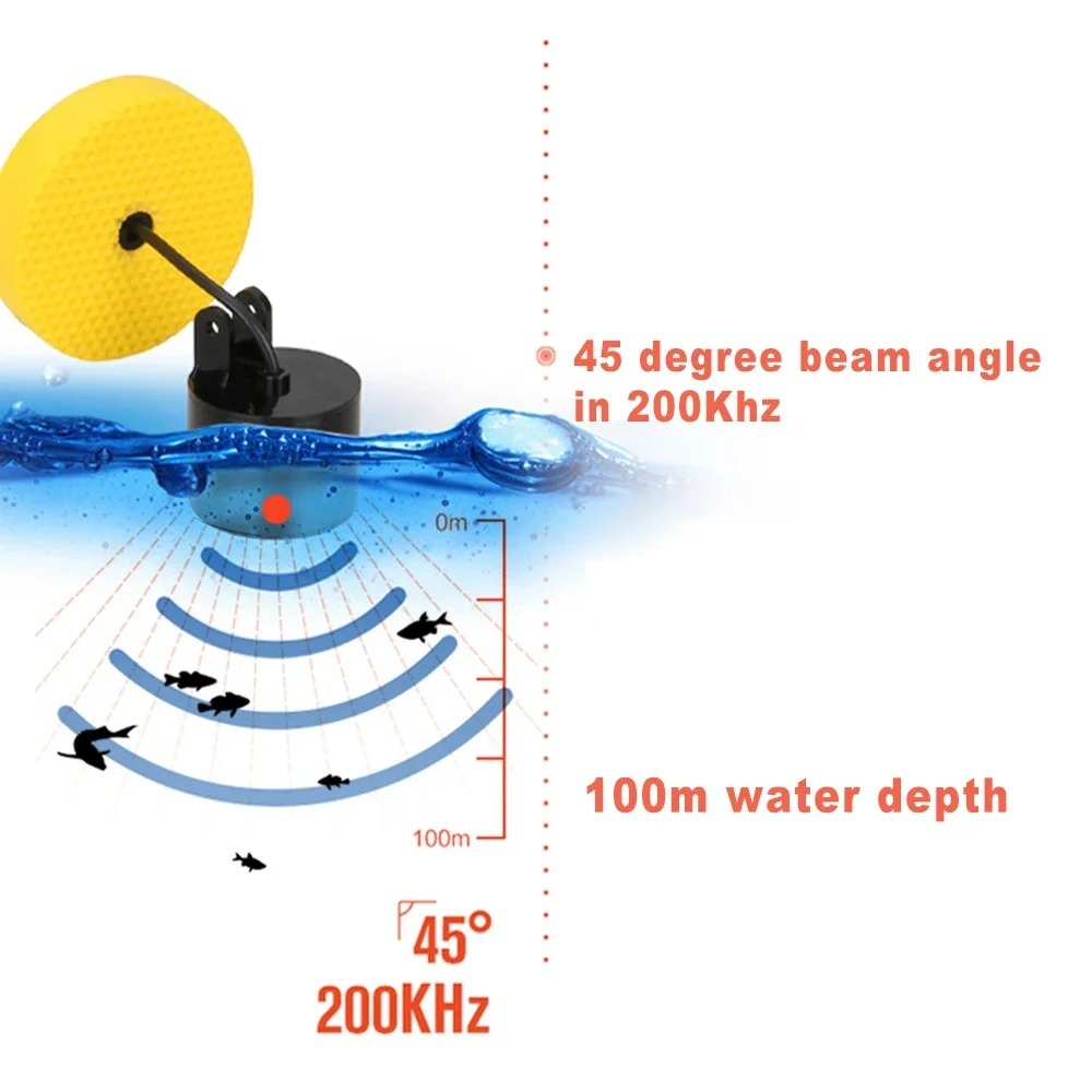 Wireless Sonar Detection Fish  - Fish Finder Cable recensie en prijs