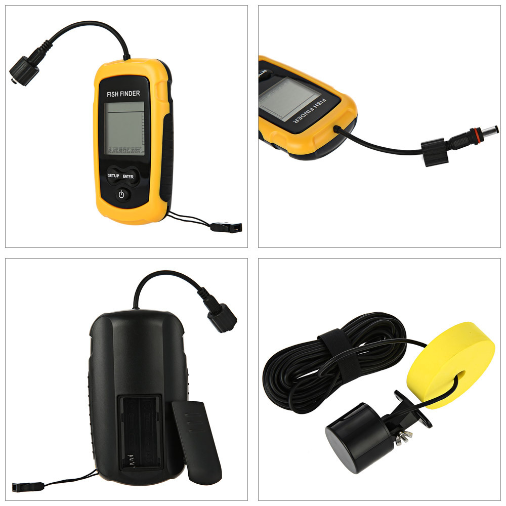 Alarm 100M Portable Sonar Fish - Fish Finder Portable recensie en prijs