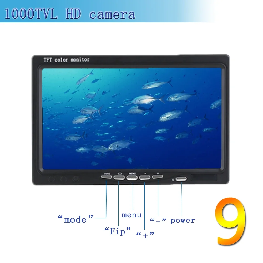 Fish finder F08A 9inch Underwa - Fishing Camera recensie en prijs