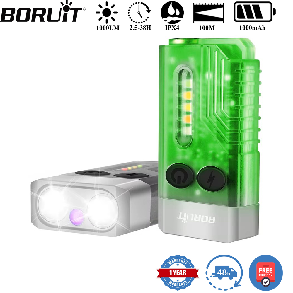 BORUiT V10 Keychain UV LED EDC - Fishing Light recensie en prijs