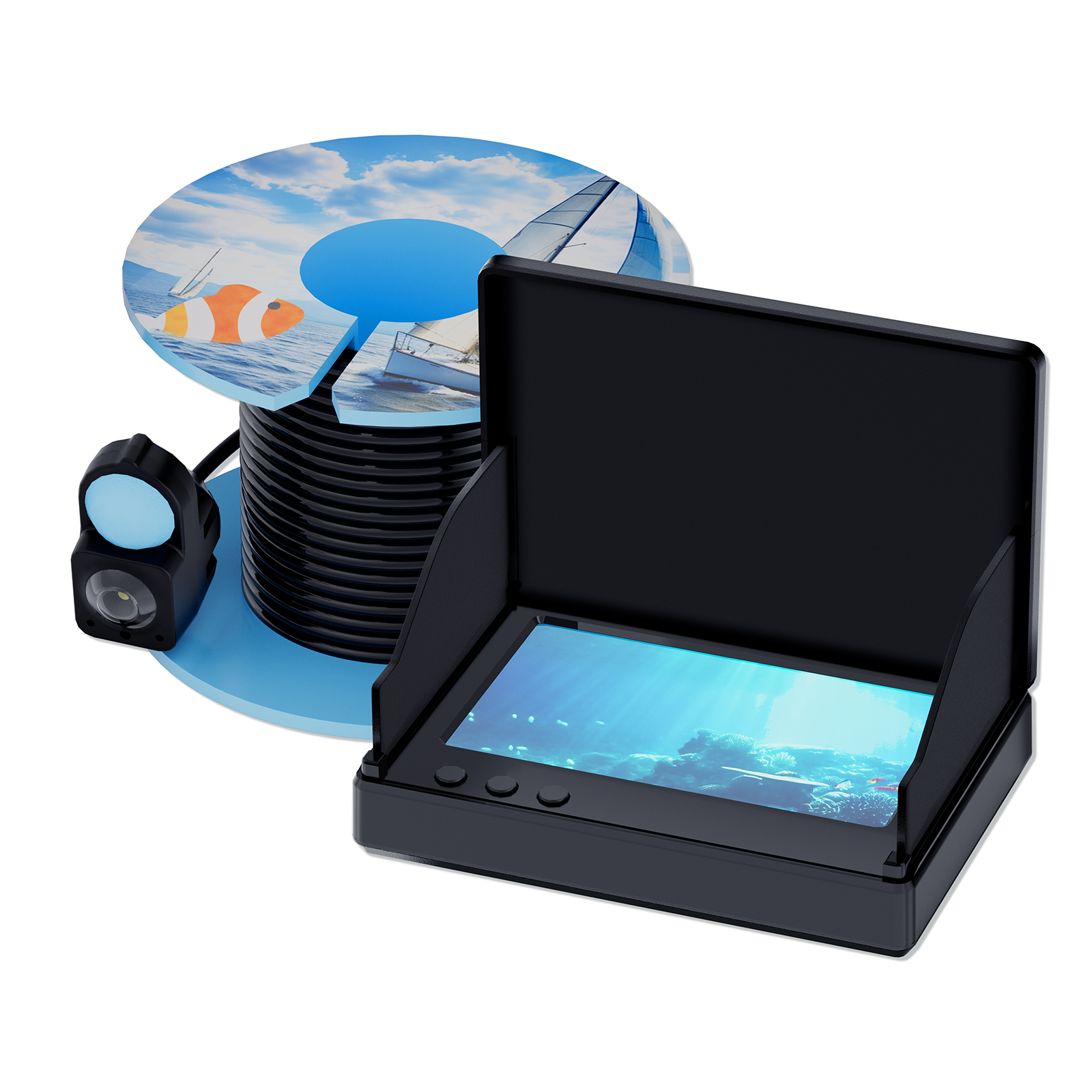 4.3 Inch Underwater 15/30M Fis - Fishing Camera recensie en prijs