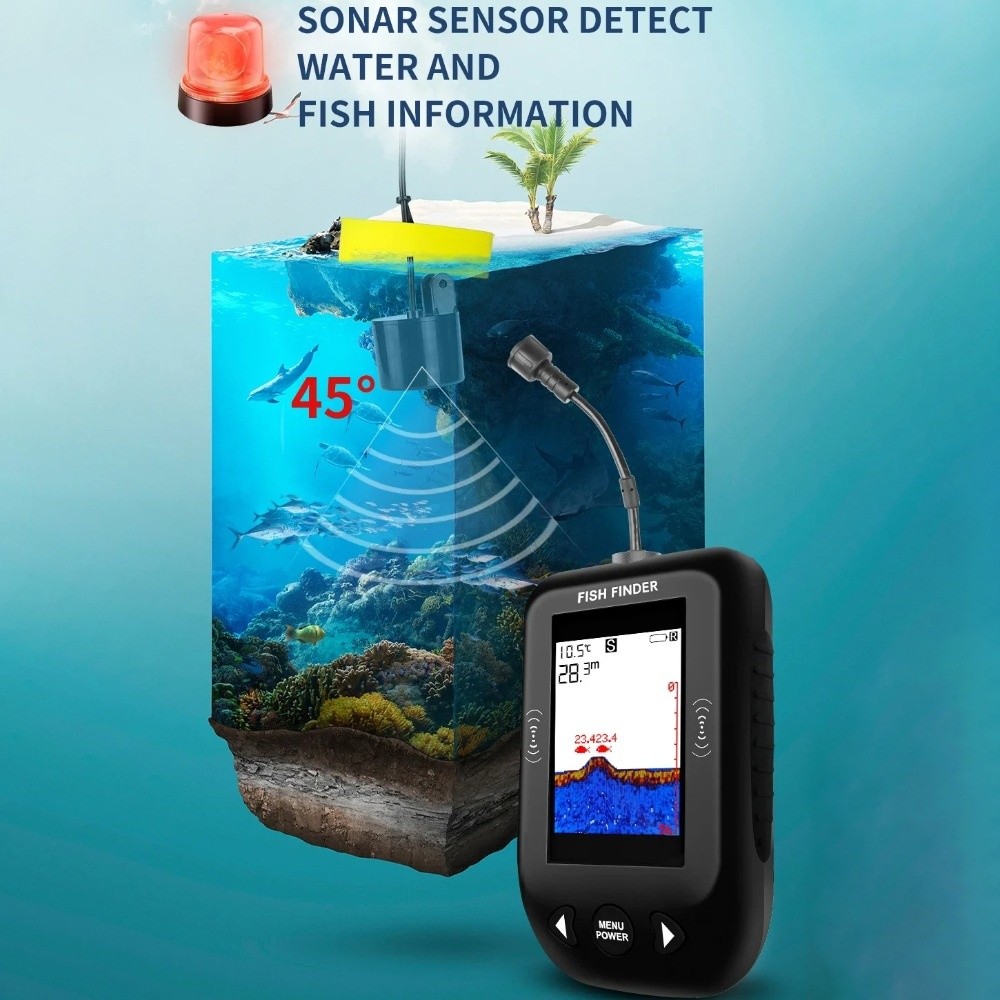 45 Degrees XF03 Fish Finders 1 - Fish Finder Portable recensie en prijs