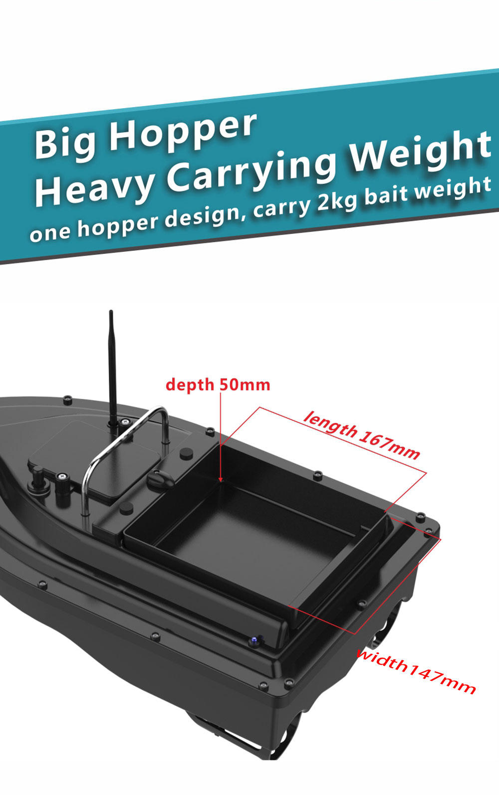 Bait Boat With GPS Positioning - Fishing Gps recensie en prijs