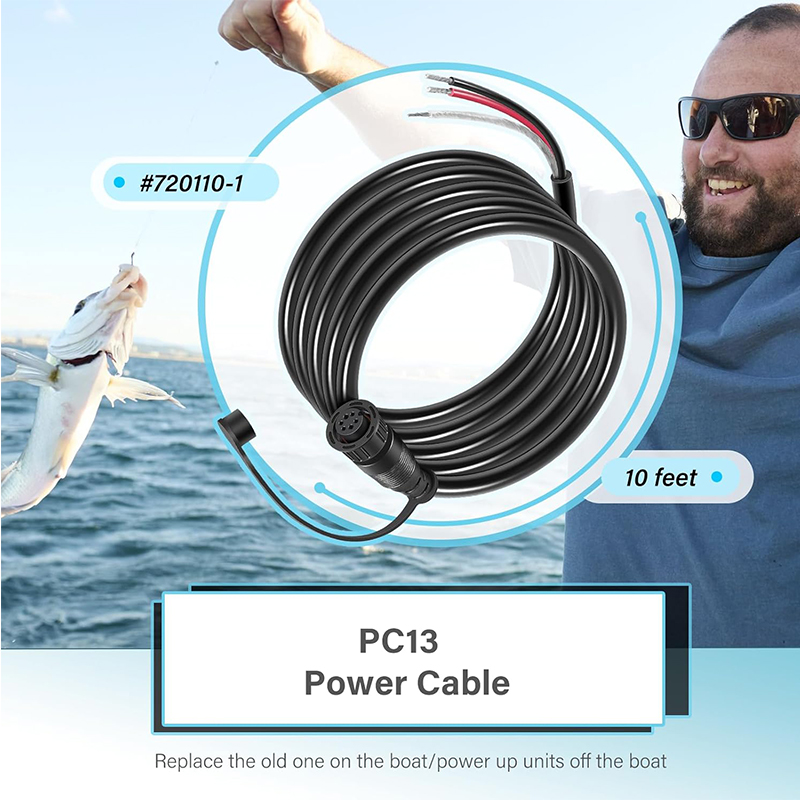 720110-1 PC13 Power Cable for  - Fish Finder Cable recensie en prijs