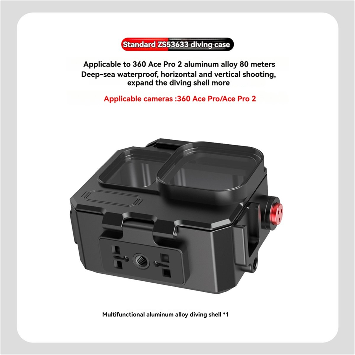 M05K 263FT/80M Waterproof Case - Underwater Camera recensie en prijs