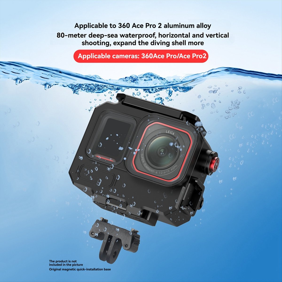 M05K 263FT/80M Waterproof Case - Underwater Camera recensie en prijs