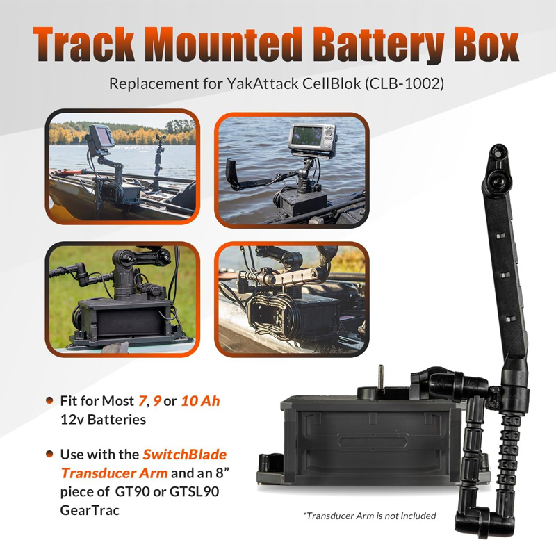 Track Mounted Battery Box for  - Fish Finder recensie en prijs