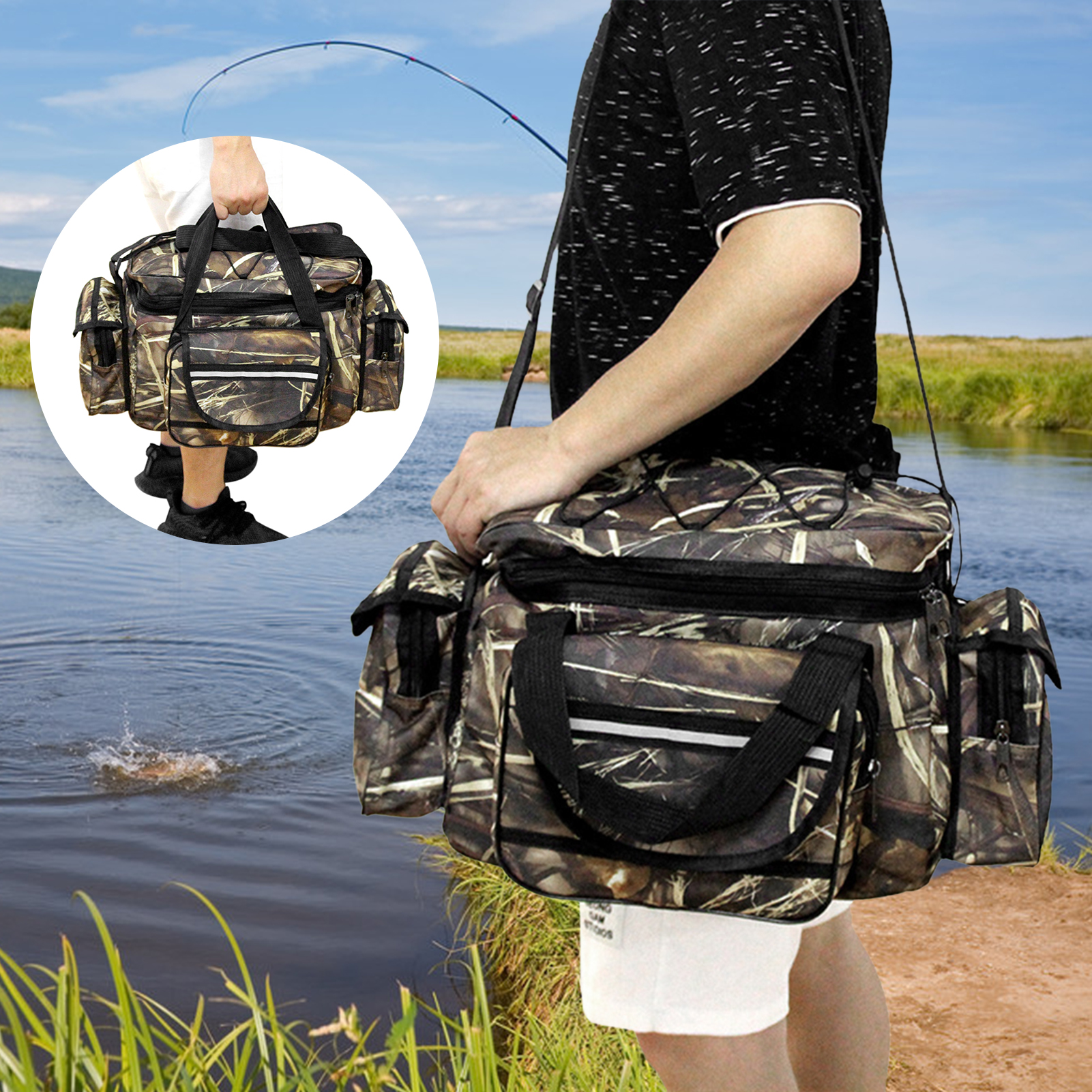 New Large Capacity Fishing Tac - Fish Finder Case recensie en prijs