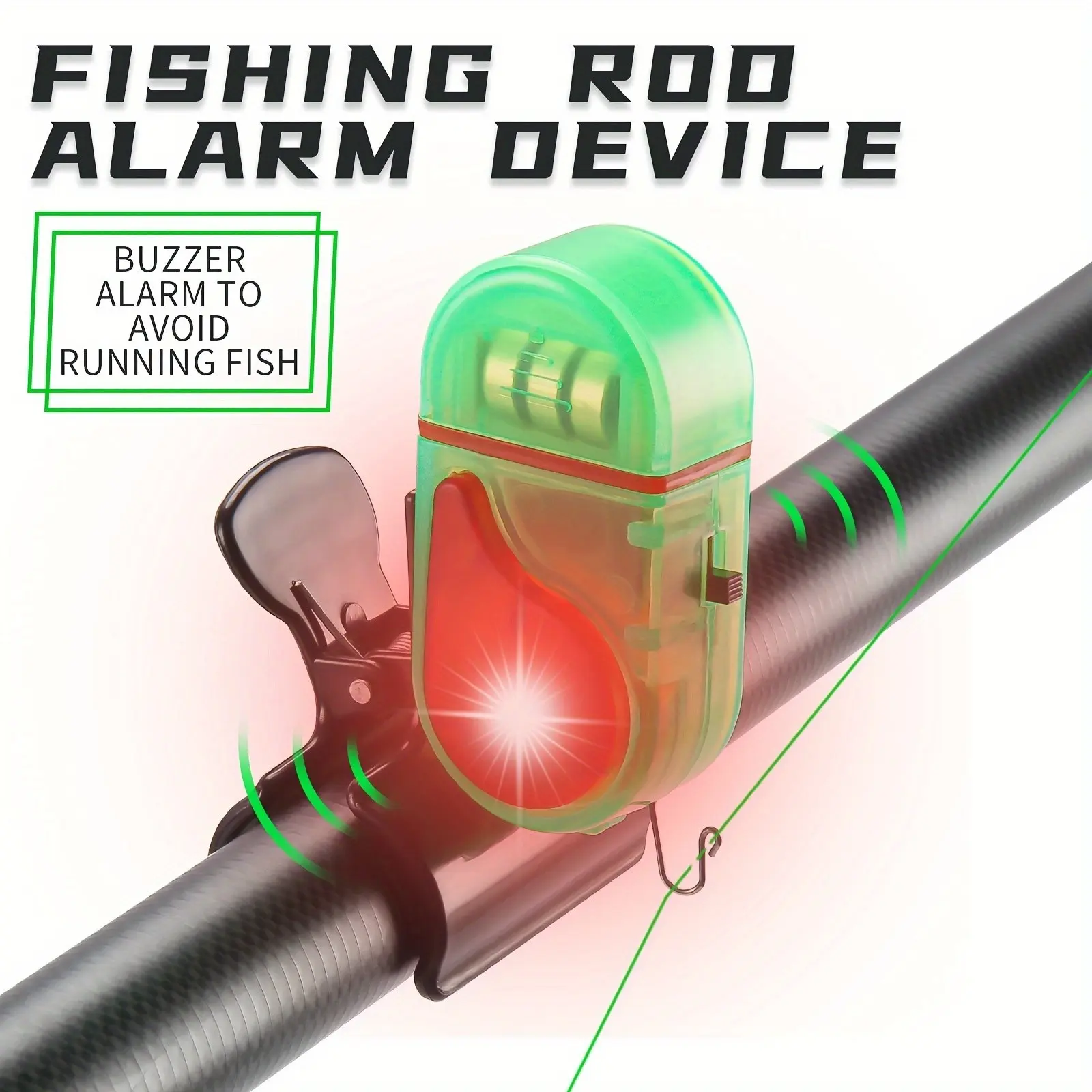 2PCS LED Fishing Bite Alarm, 2 - Bite Alarm recensie en prijs