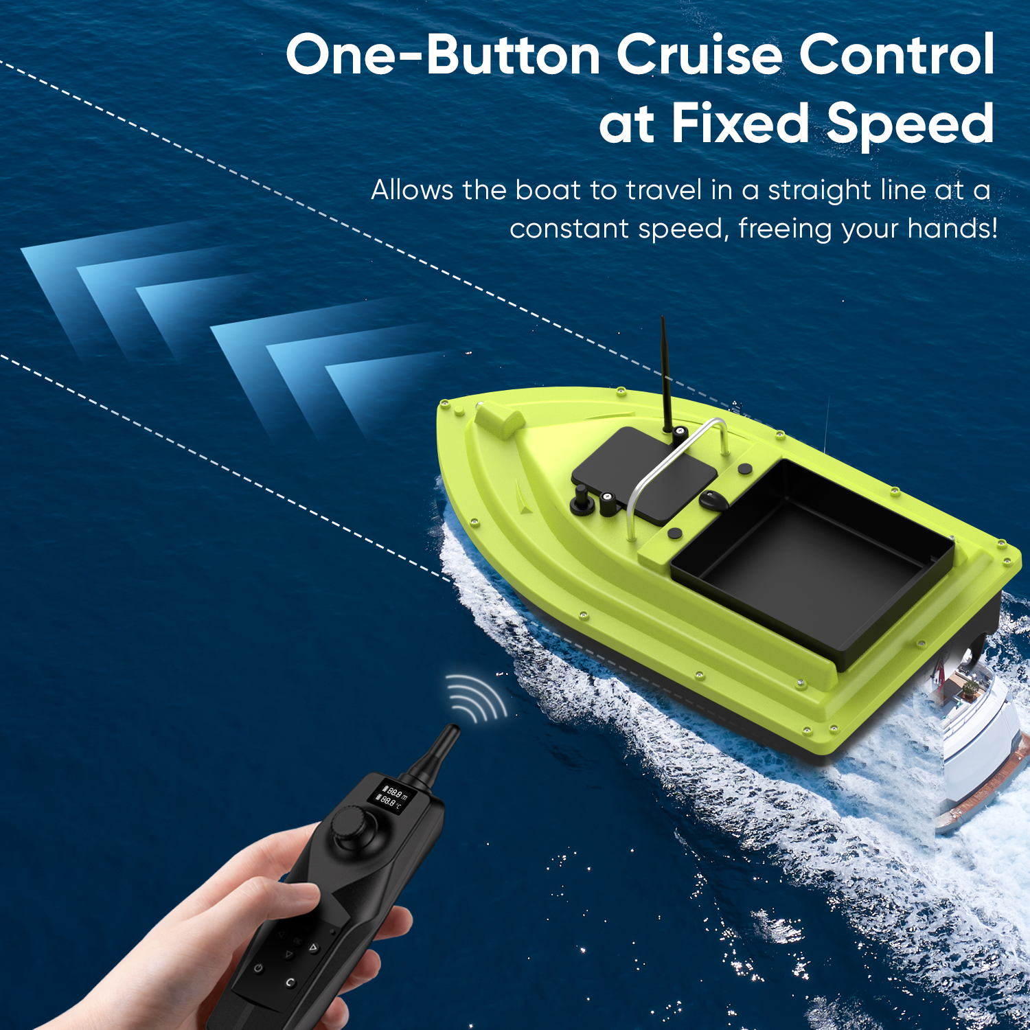 D36 RC Fishing Bait Boat with  - Fish Finder Cable recensie en prijs
