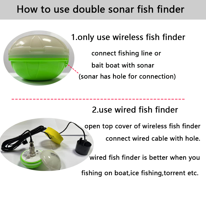 Portable Bluetooth Wireless So - Fish Finder Portable recensie en prijs